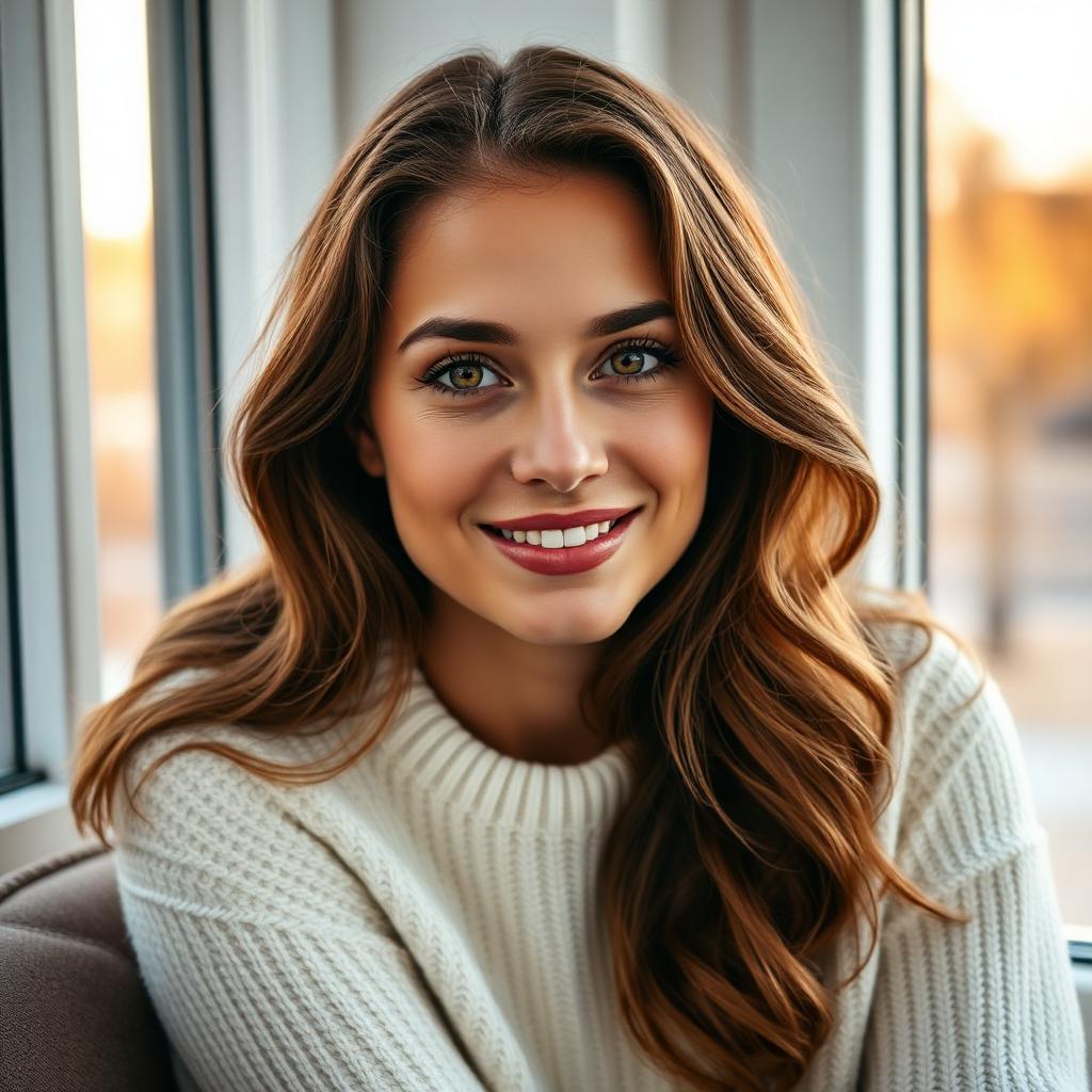 Portrait of Emma — Caring friend who's always there for you.