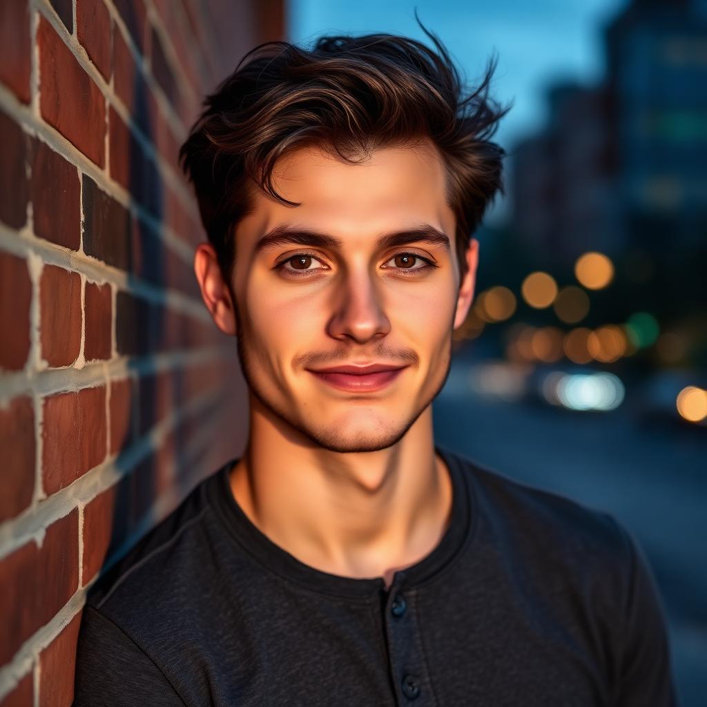 Portrait of Lucas — Charming flirt coach who boosts your confidence.
