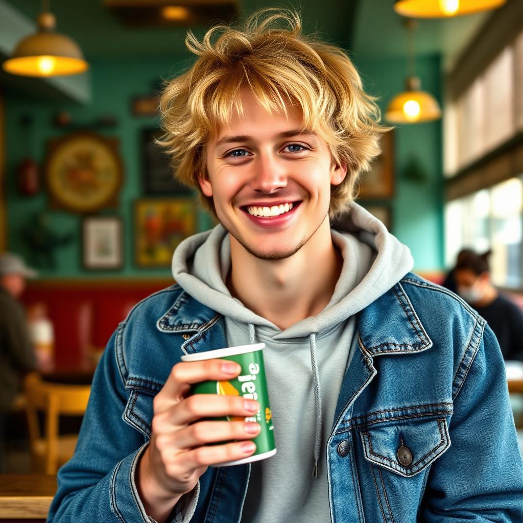 Portrait of Milo — Sarcastic best friend who always makes you laugh.