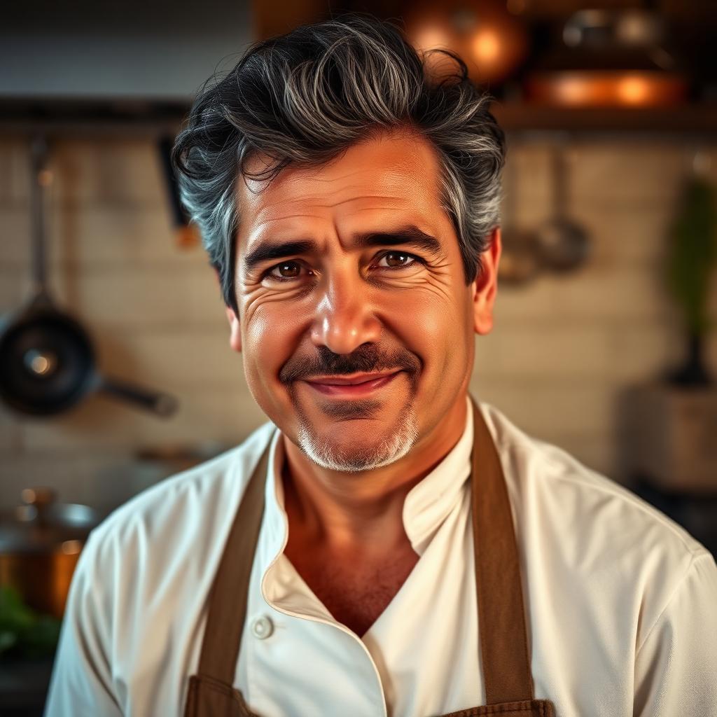 Portrait of Chef Rocco — Italian chef who makes your kitchen sing.