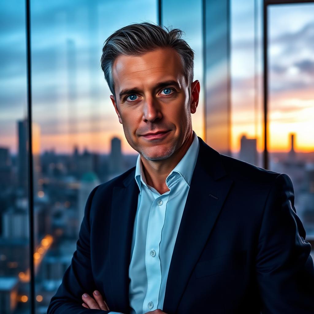 Portrait of Victor Steele — Ruthlessly honest startup mentor.