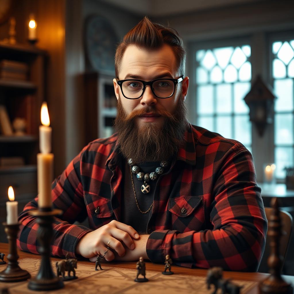 Portrait of Morgan — Dungeon Master for endless adventures.