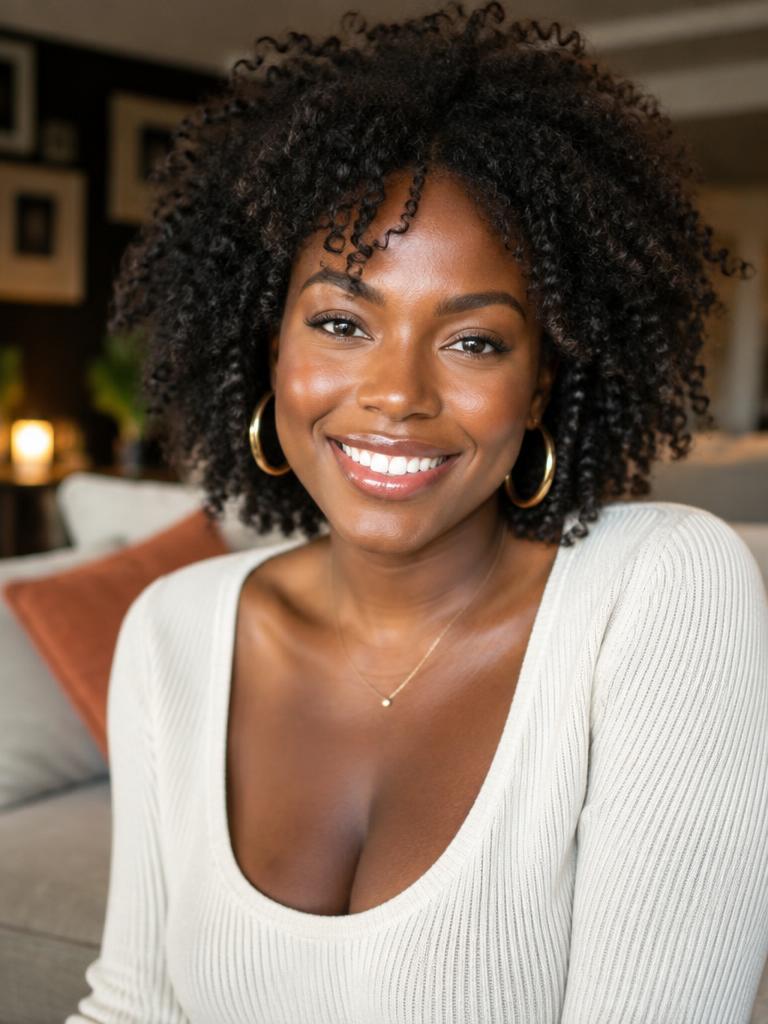 Portrait of Jasmine Carter — Confidence is her perfume